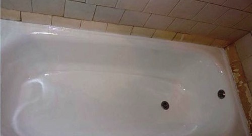Реставрация ванны жидким акрилом | Петрово-Дальнее