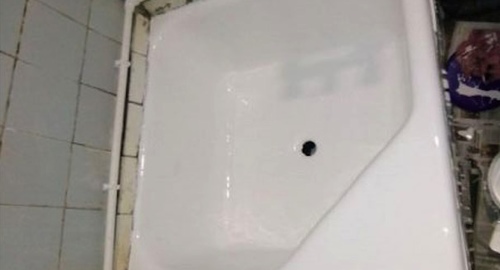 Обновление душевого поддона акрилом | Петрово-Дальнее